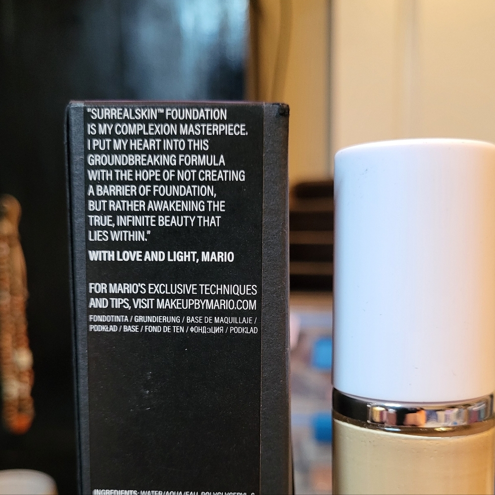 Makeup By Mario SurrealSkin Foundation: 4C, 1oz, NIB - Picture 5 of 6